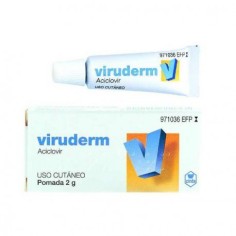 VIRUDERM 50 MG/G POMADA 1 TUBO 2 G
