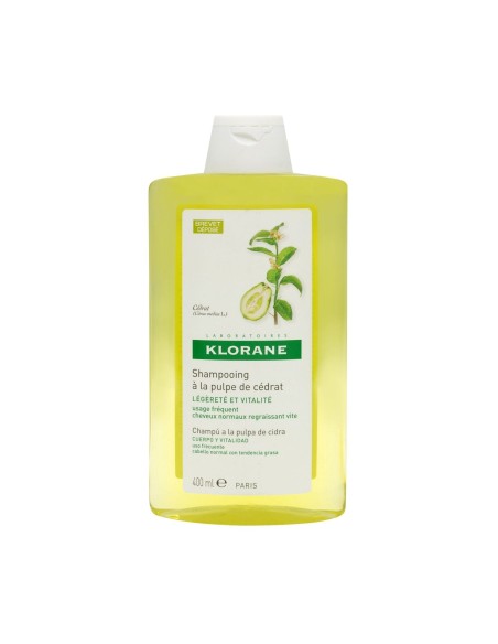 KLORANE CHAMPU PULPA DE CIDRA 400  ML KLORANE CHAMPU PULPA DE CIDRA 400  ML