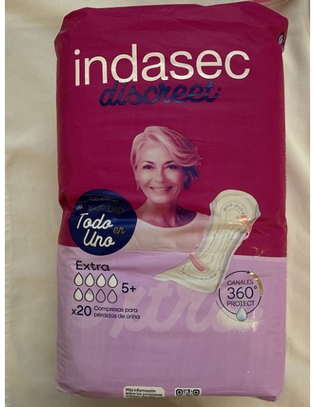 INDASEC EXTRA COMPRESA PERDIDAS LEVES...