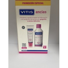 VITIS ENCIAS PASTA DENTIFRICA Y COLUTORIO PACK