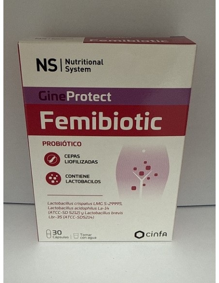 NS FEMIBIOTIC 30 CAPS