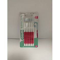 CEPILLO INTERDENTAL GUM 2614 BI-DIRECTION 1.2 MM 6 U