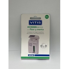 VITIS CINTA DENTAL CON FLUOR Y MENTA 50 M