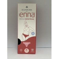 BRAGA MENSTRUAL ENNA DIA 1 UNIDAD TALLA S FLUJO ABUNDANTE...